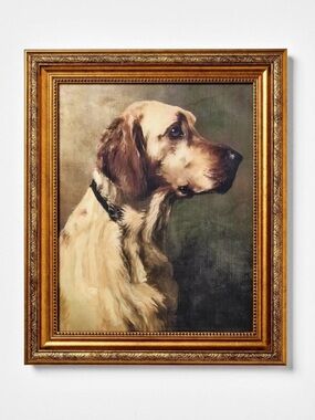 10"x12" Dog Wall Art Gold - Threshold™ designed with Studio McGee, 2026